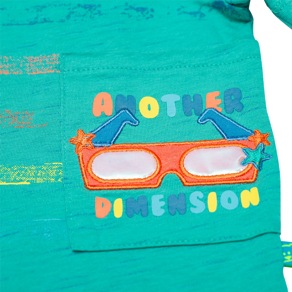 POLERA NIÑO PILLÍN PVU615VER BEBÉ VERDE - 2
