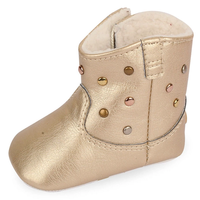 BOTINES NIÑA PILLIN DORADO - 1