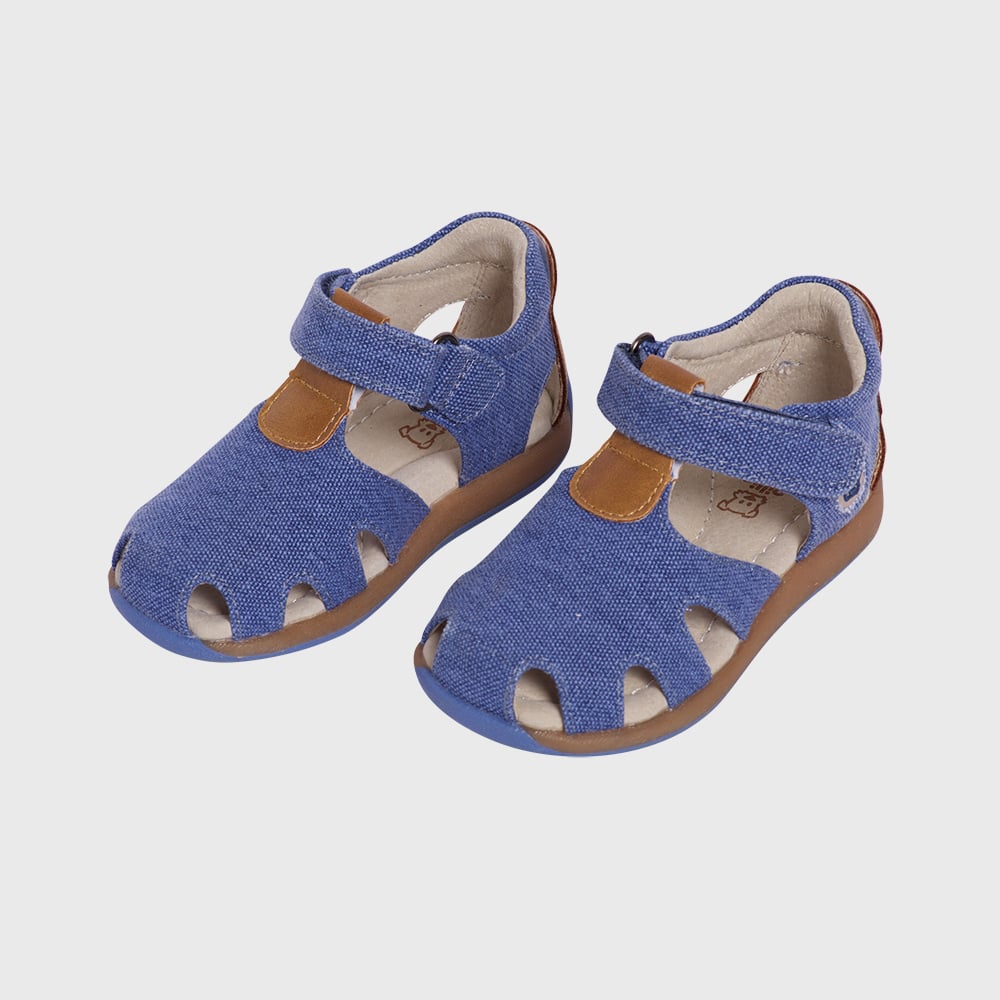 SANDALIAS NIÑO PILLÍN BEBE VERANO DENIM - 1