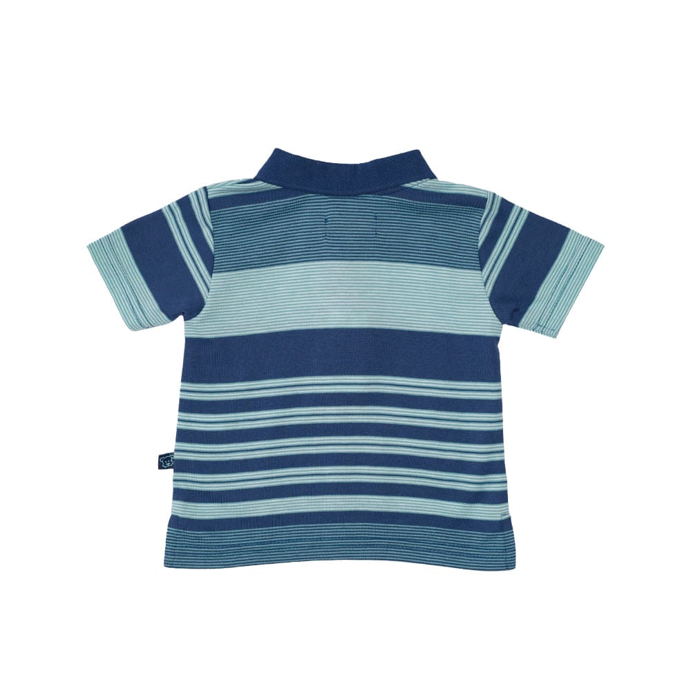 POLERA NIÑO PILLÍN AZUL BEBÉ PVU629AZU - 2