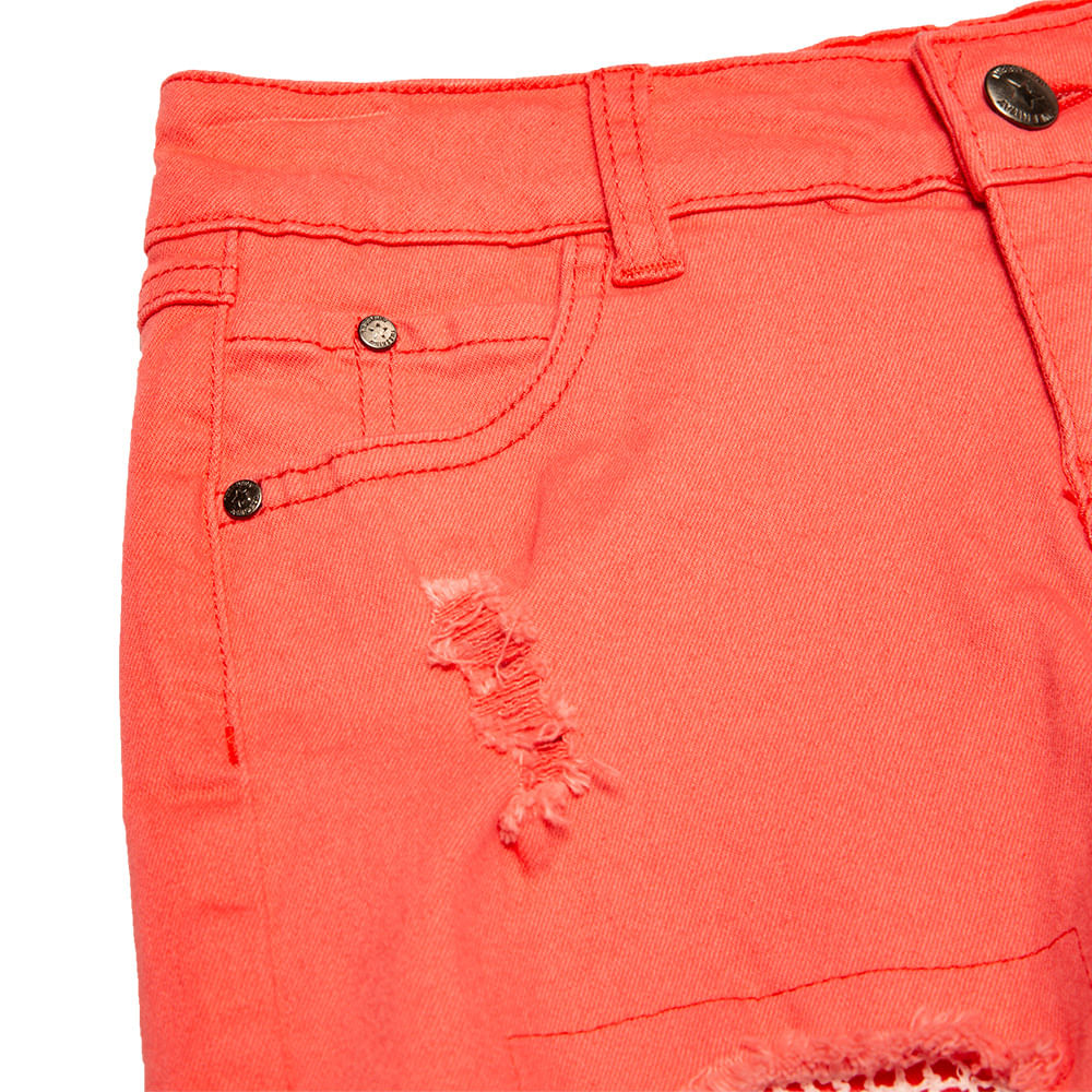 SHORT DE NÑA ROJO PILLIN - 3