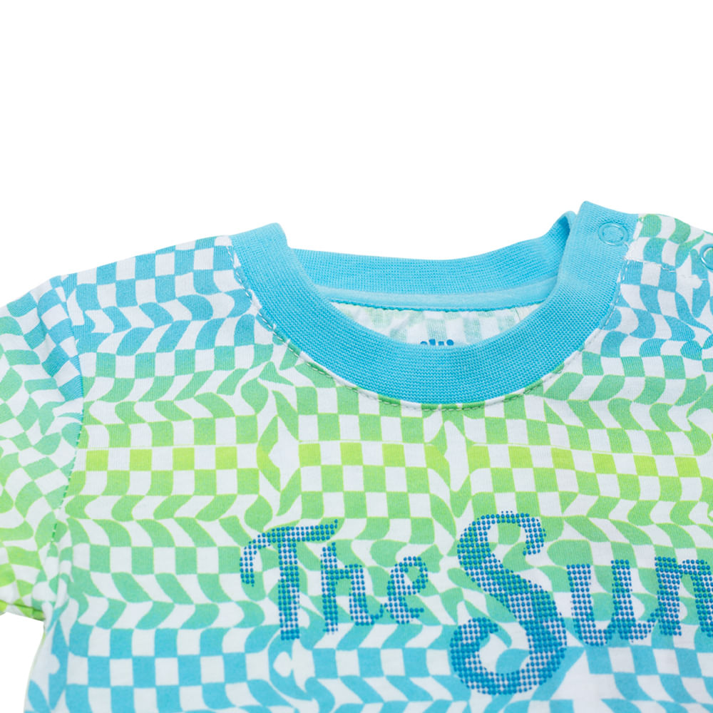 POLERA BEBÉ NIÑO TURQUESA PILLIN - 3