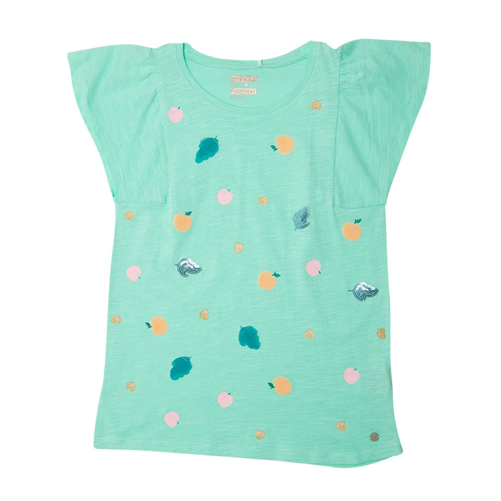 POLERA NIÑA MENTA PILLIN - 1