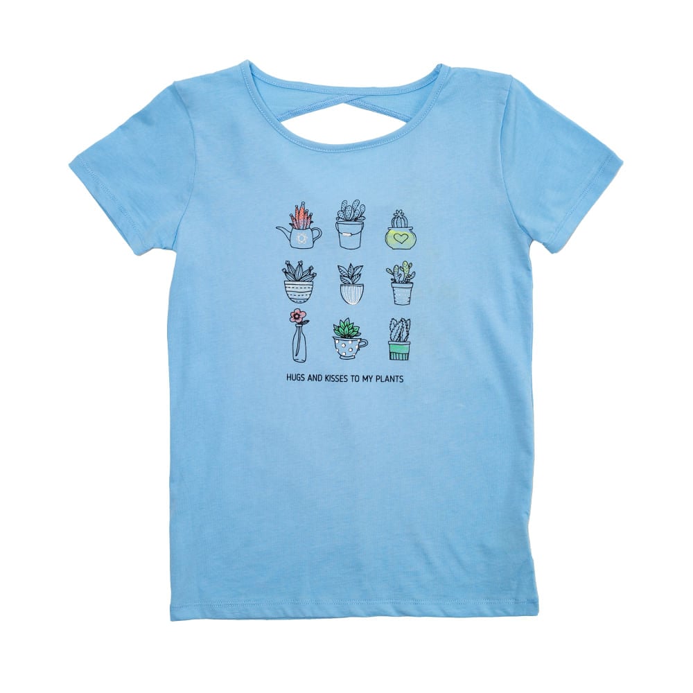 POLERA NIÑA CELESTE PILLIN - 1