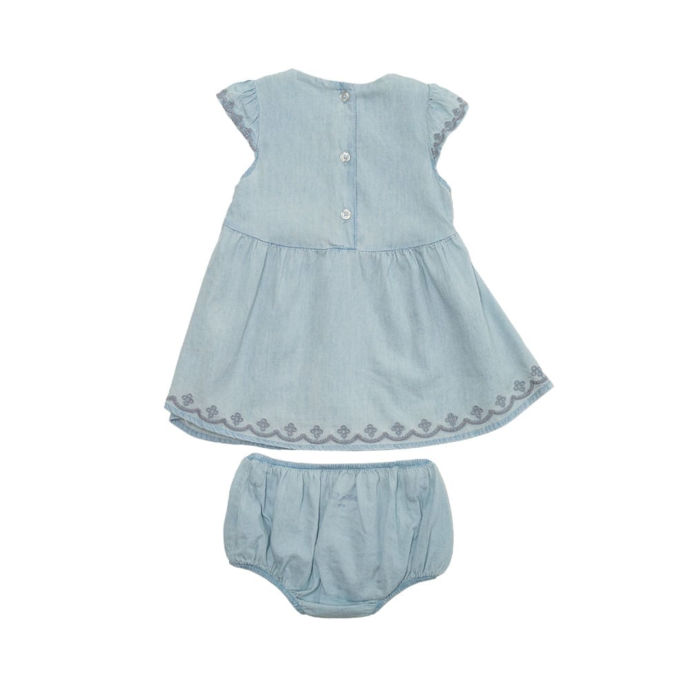 VESTIDO BEBE NIÑA DENIM PILLIN - 2