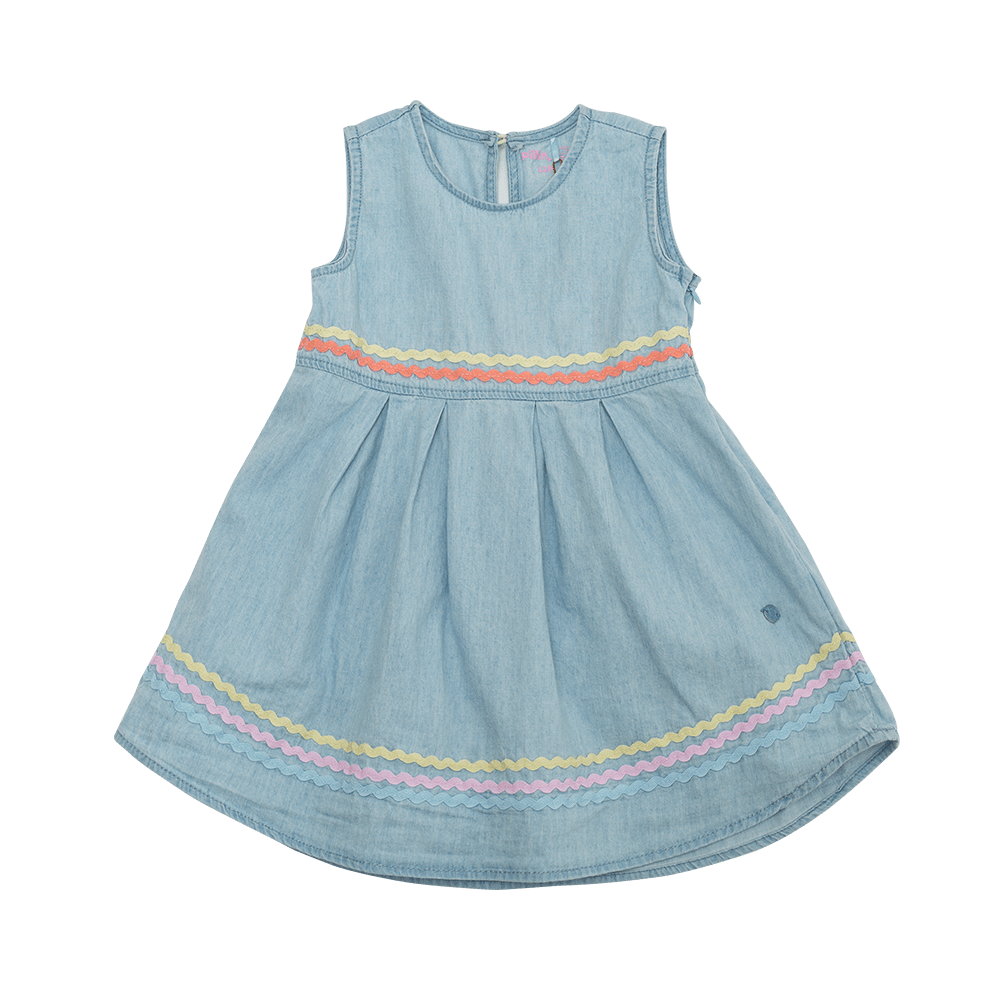 VESTIDO BEBE NIÑA BLANCO PILLIN - 1