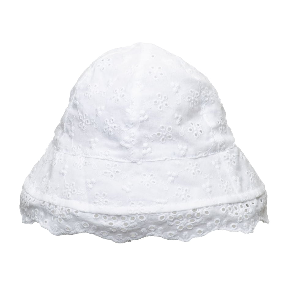 GORRO BEBE NIÑA EN COLOR BLANCO PILLÍN - 2