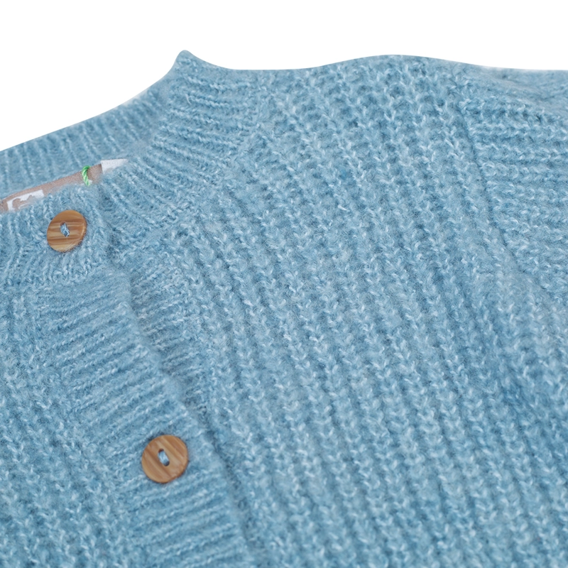 SWEATER NIÑA PILLÍN PVV910AZU CHALECO BEBÉ AZUL - 3