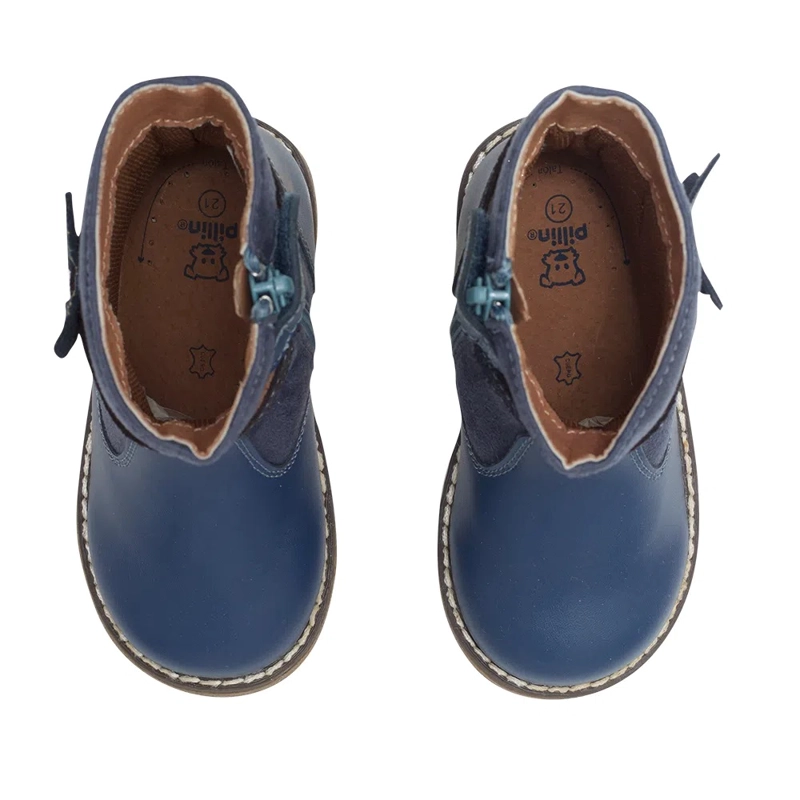 BOTIN BEBE  NIÑO AZUL PILLIN - 2
