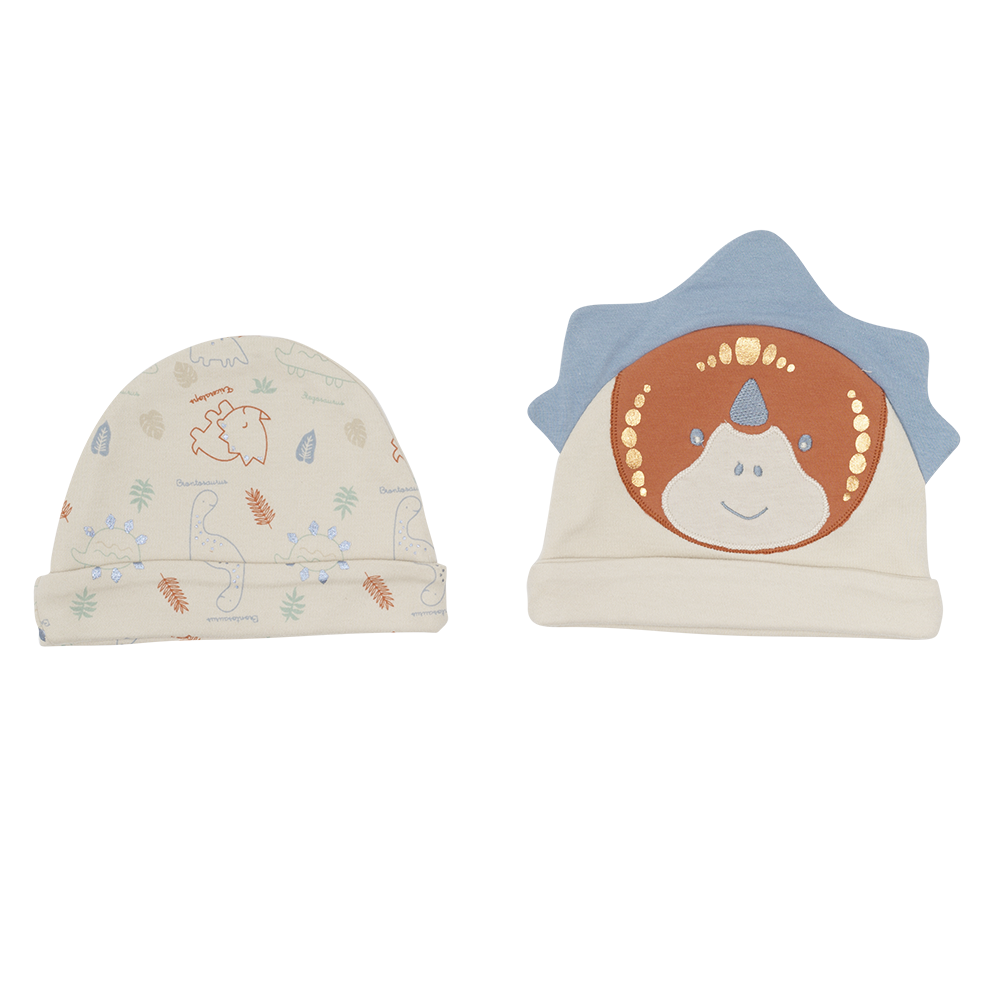 PACK 2 PCS GORRO BEBÉ NIÑO PILLÍN MULTICOLOR PVV215SUR ESTAMPADO - 1