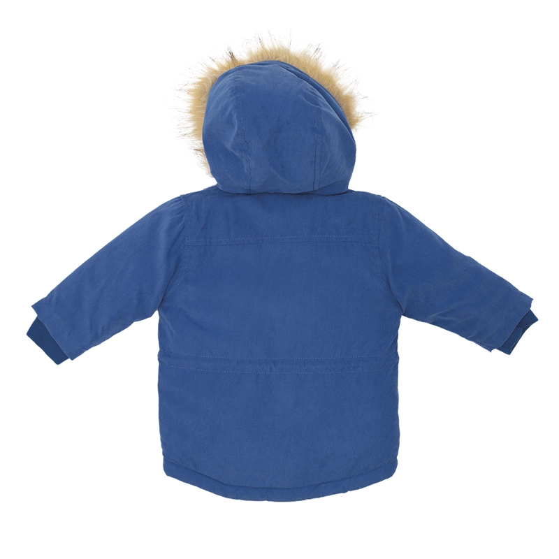 CHAQUETA BEBE  NIÑO AZUL PILLIN - 3