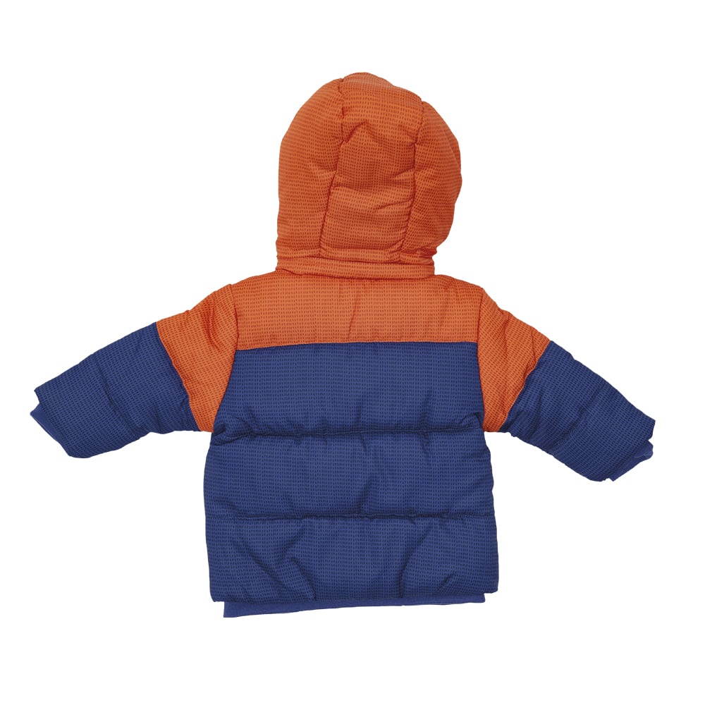 PARKA C/CAPUCHA BEBÉ NIÑO AZUL PILLIN - 3