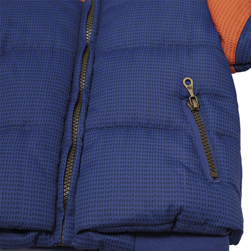 PARKA C/CAPUCHA BEBÉ NIÑO AZUL PILLIN - 4