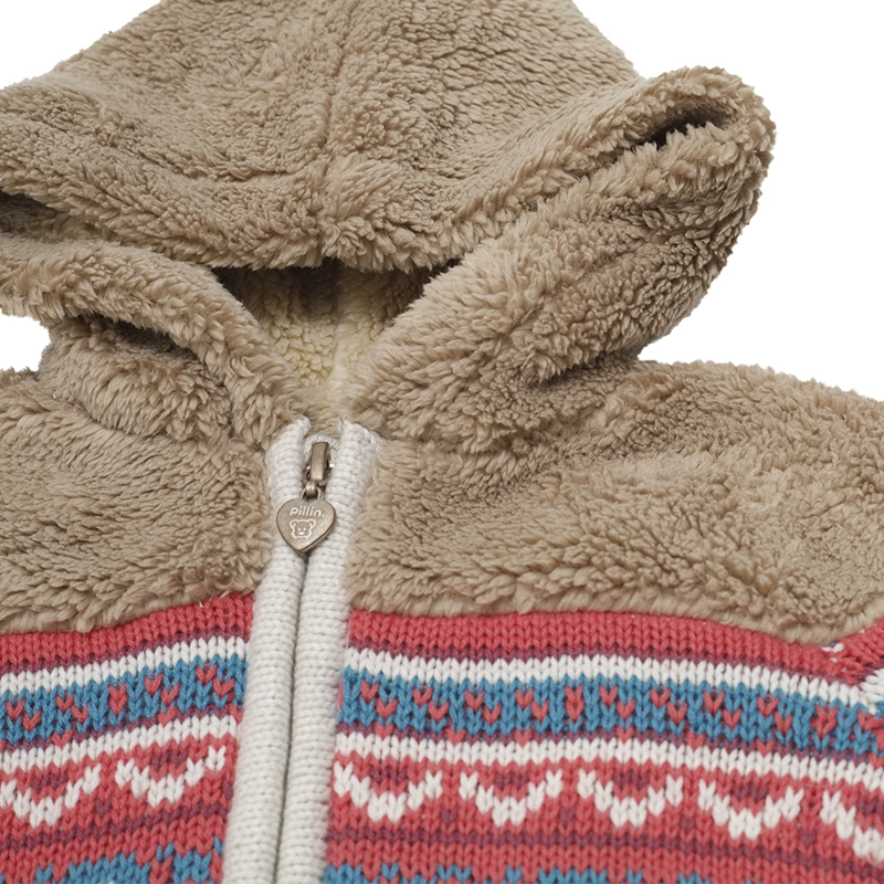 SWEATER NIÑA PILLÍN PVV901CRU CHALECO BEBÉ CRUDO - 2