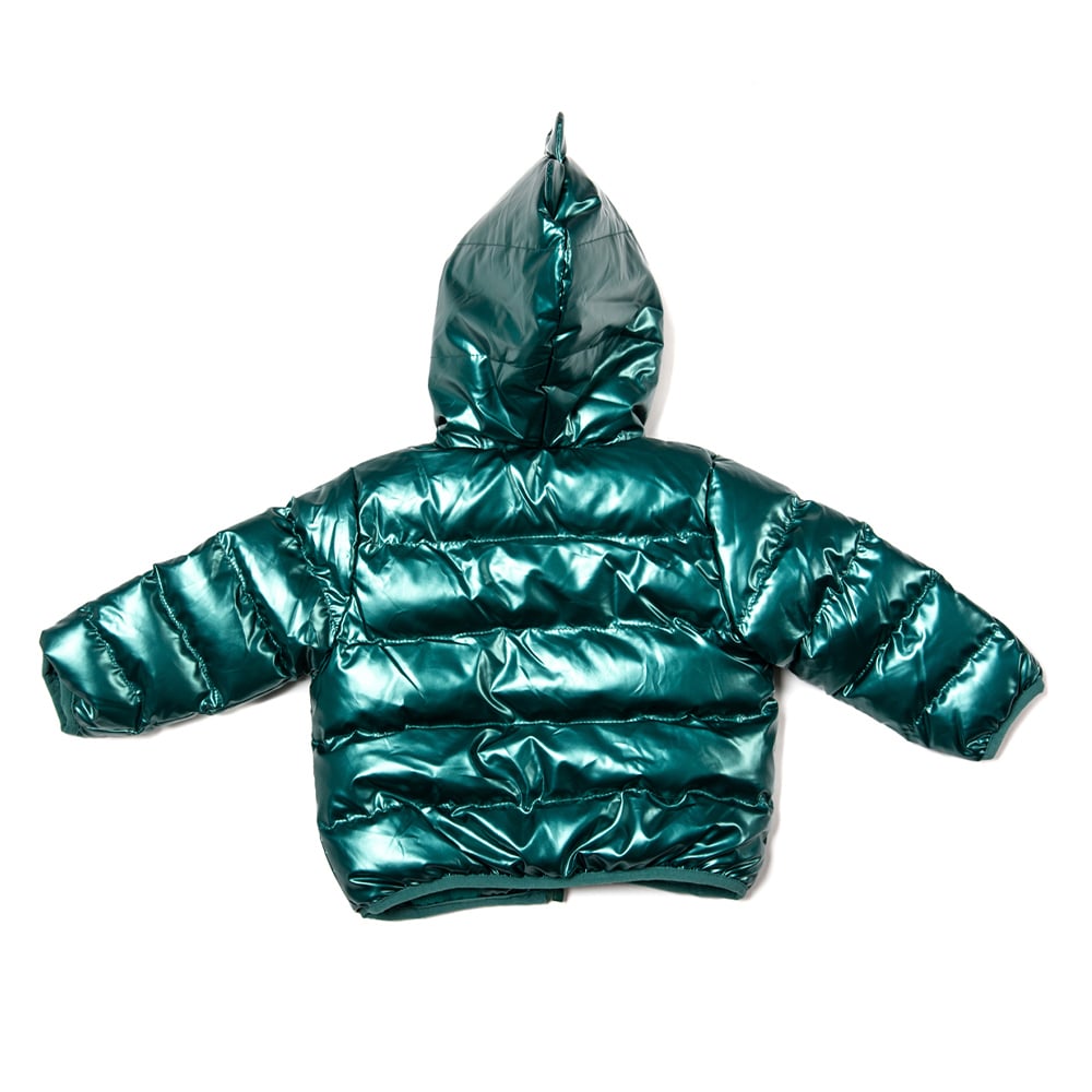 PARKA C/CAPUCHA BEBÉ NIÑO VERDE PILLIN - 4