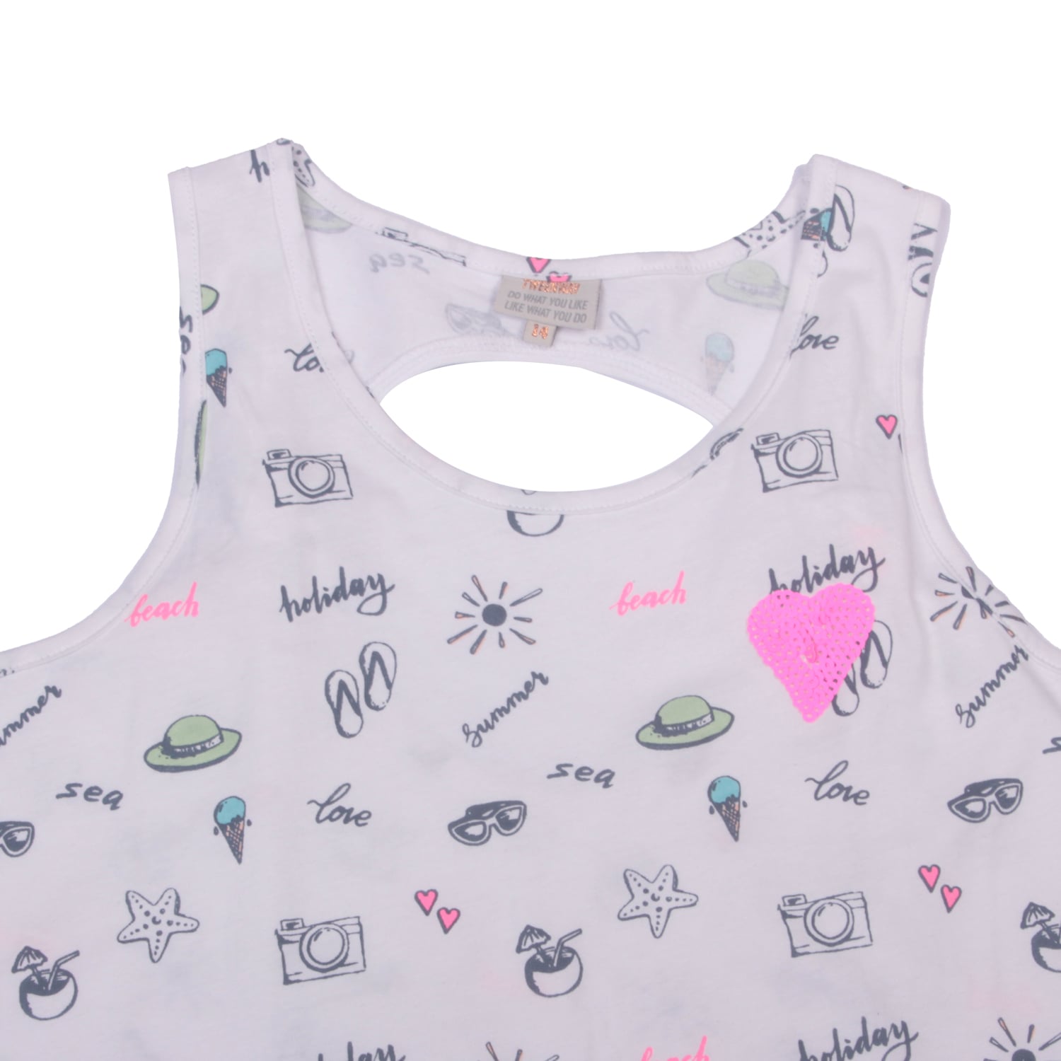 POLERA NIÑA PILLÍN TVW612BCO BLANCO - 3