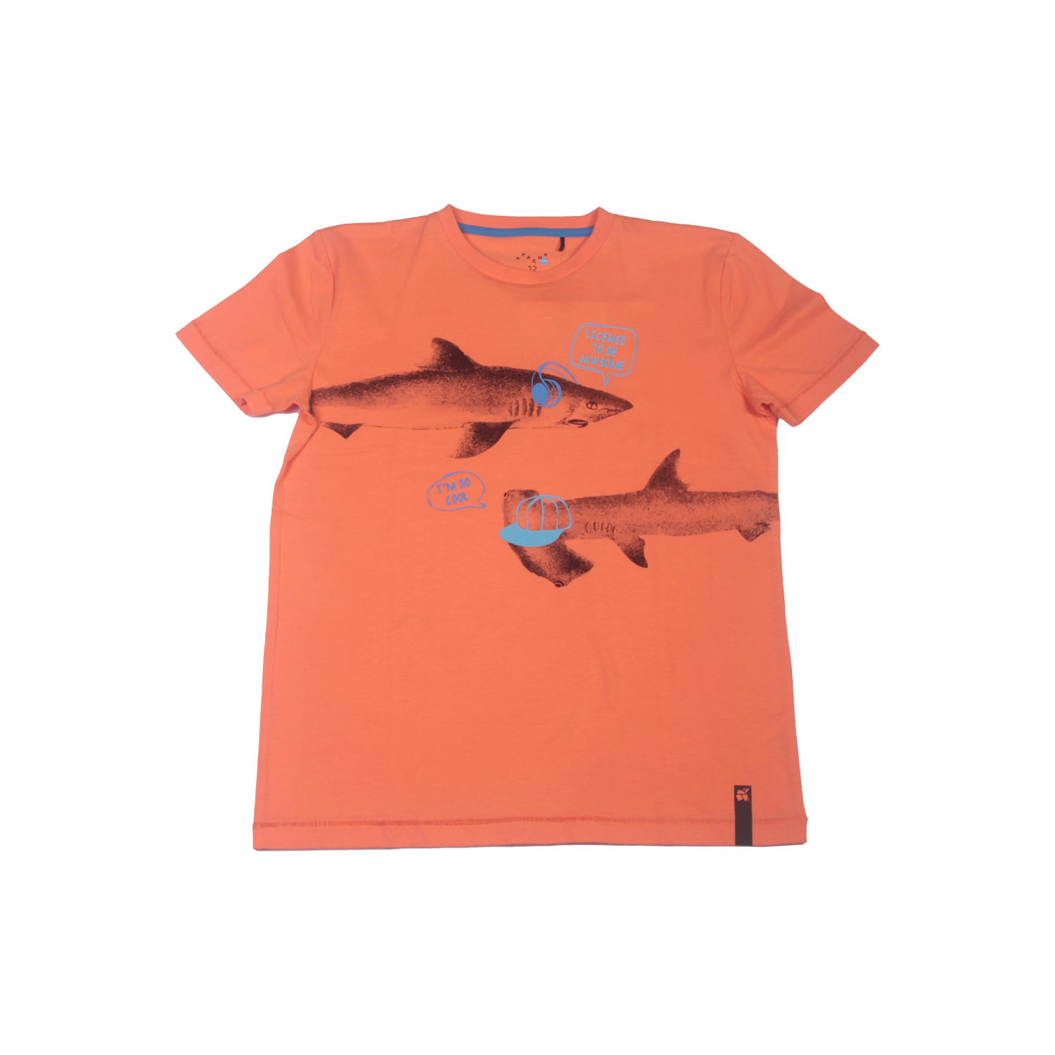 POLERA NIÑO PILLÍN PVW655NAR NARANJA - 1