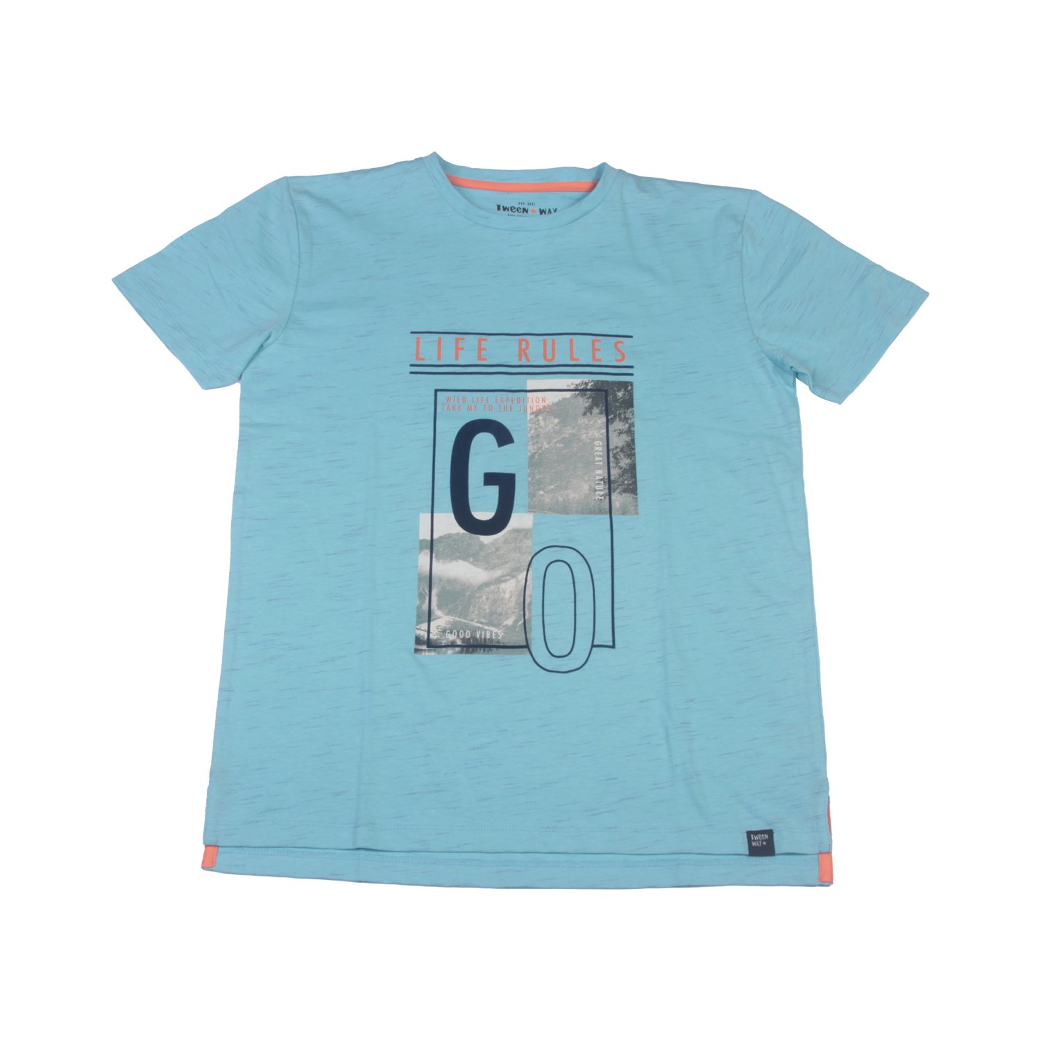 POLERA NIÑO CELESTE PILLIN - 1