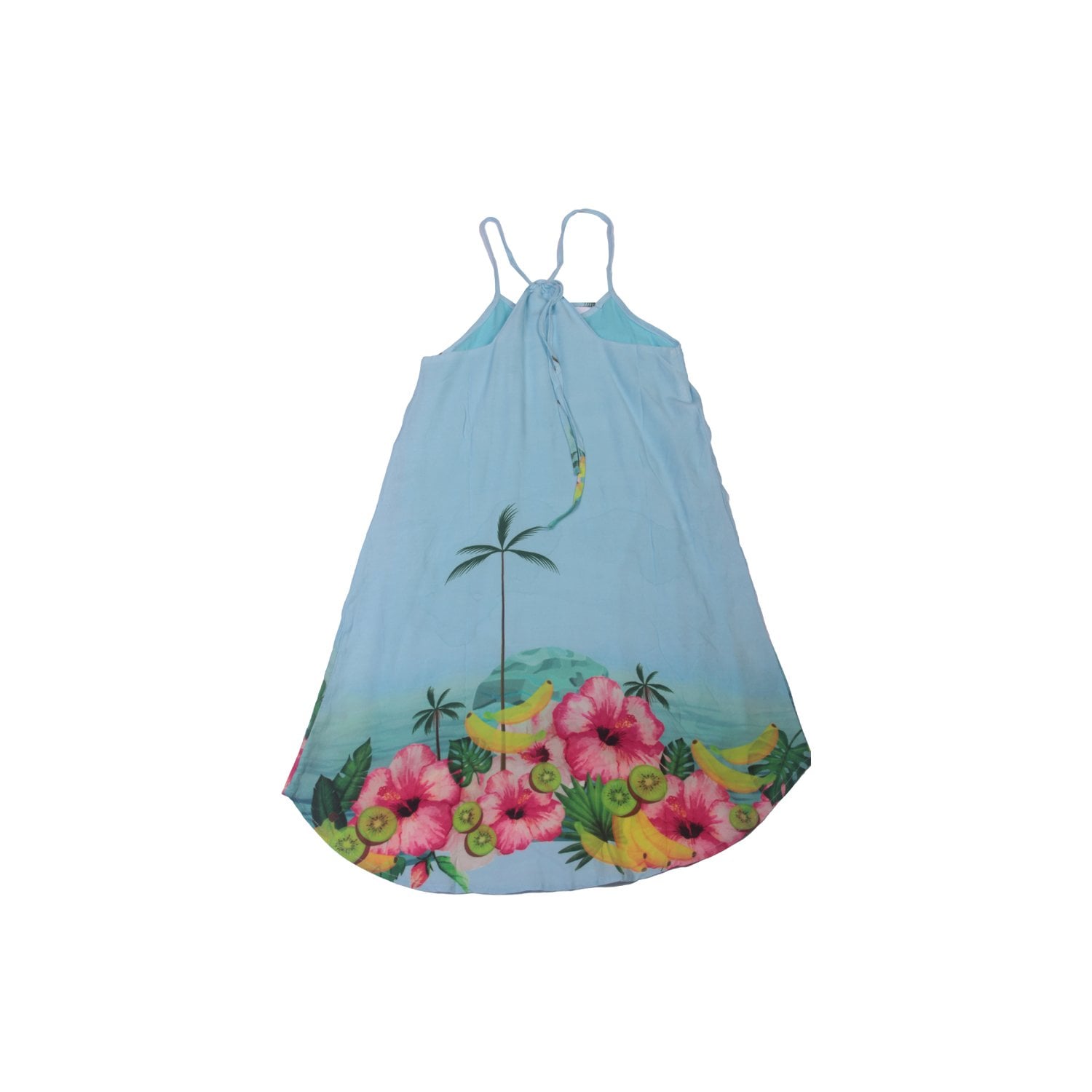 VESTIDO ALGODON NIÑA PILLIN AGUA TVW808AQU - 2