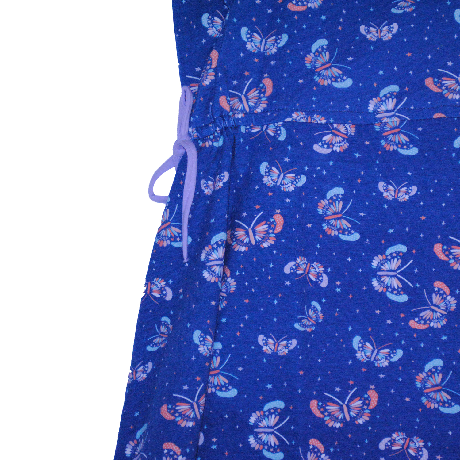VESTIDO ALGODON NIÑA PILLIN AZUL PVW623AZU - 3