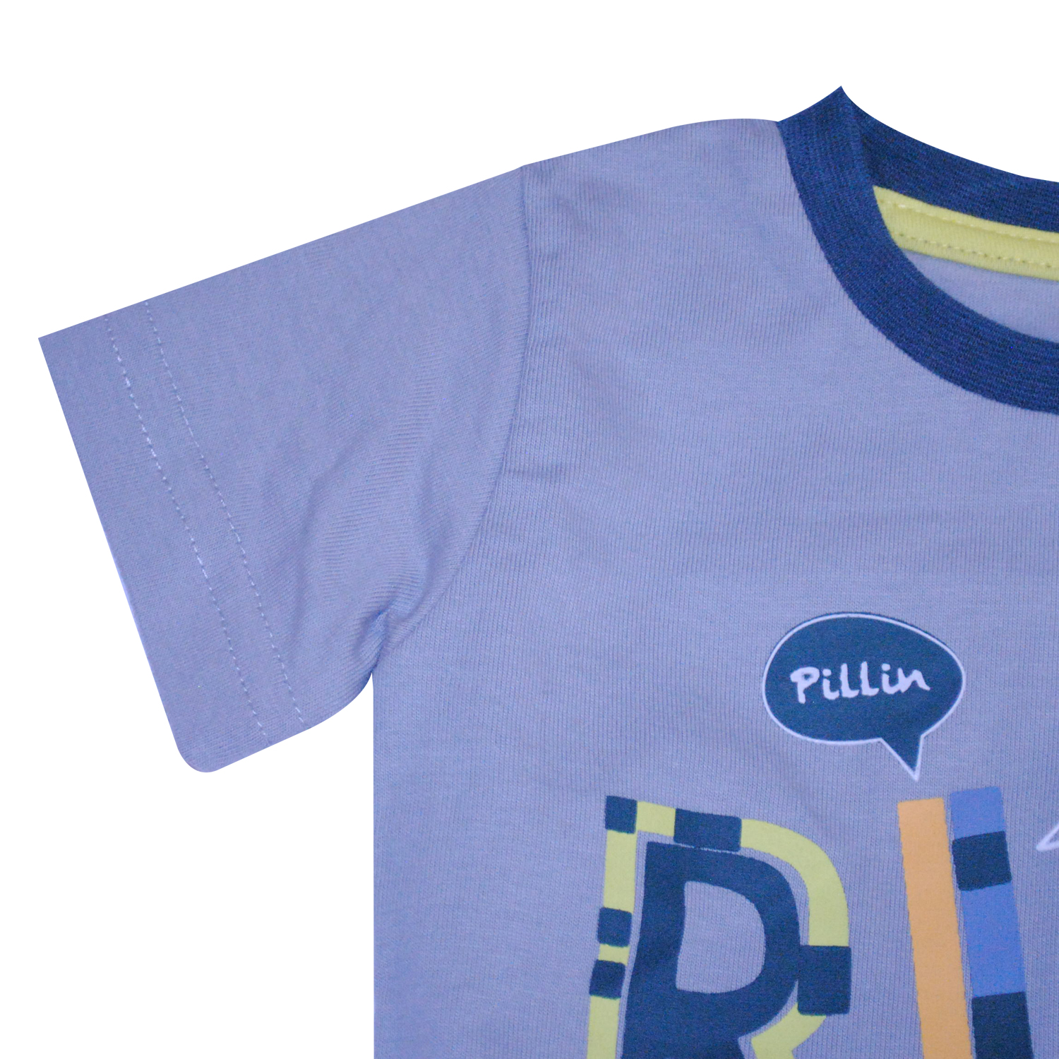 POLERA NIÑO PILLÍN PVW614GRI BEBE GRIS - 3
