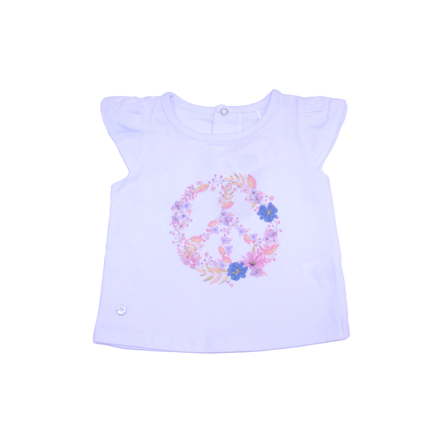 POLERA NIÑA PILLÍN PVW604BCO BEBE BLANCO - 1