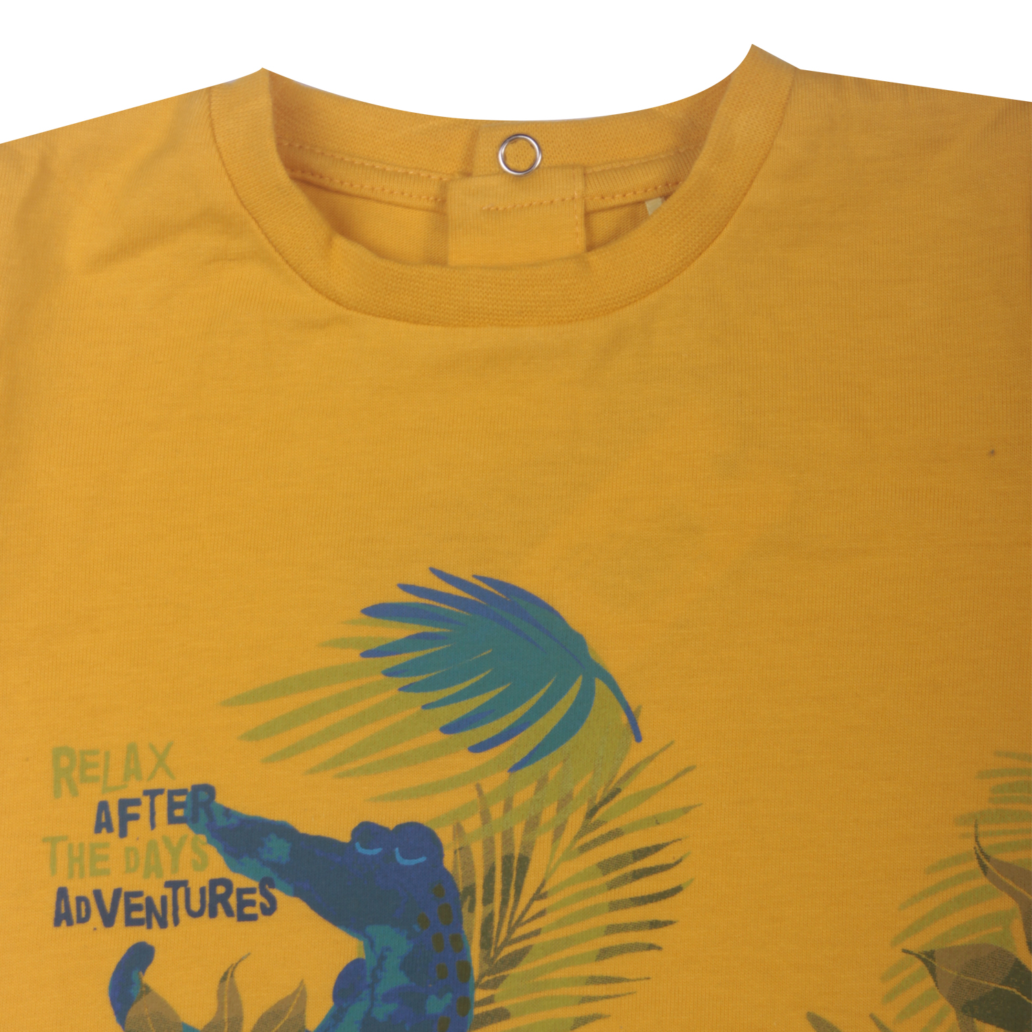 POLERA NIÑO PILLÍN PVW641AMA BEBE AMARILLO - 4