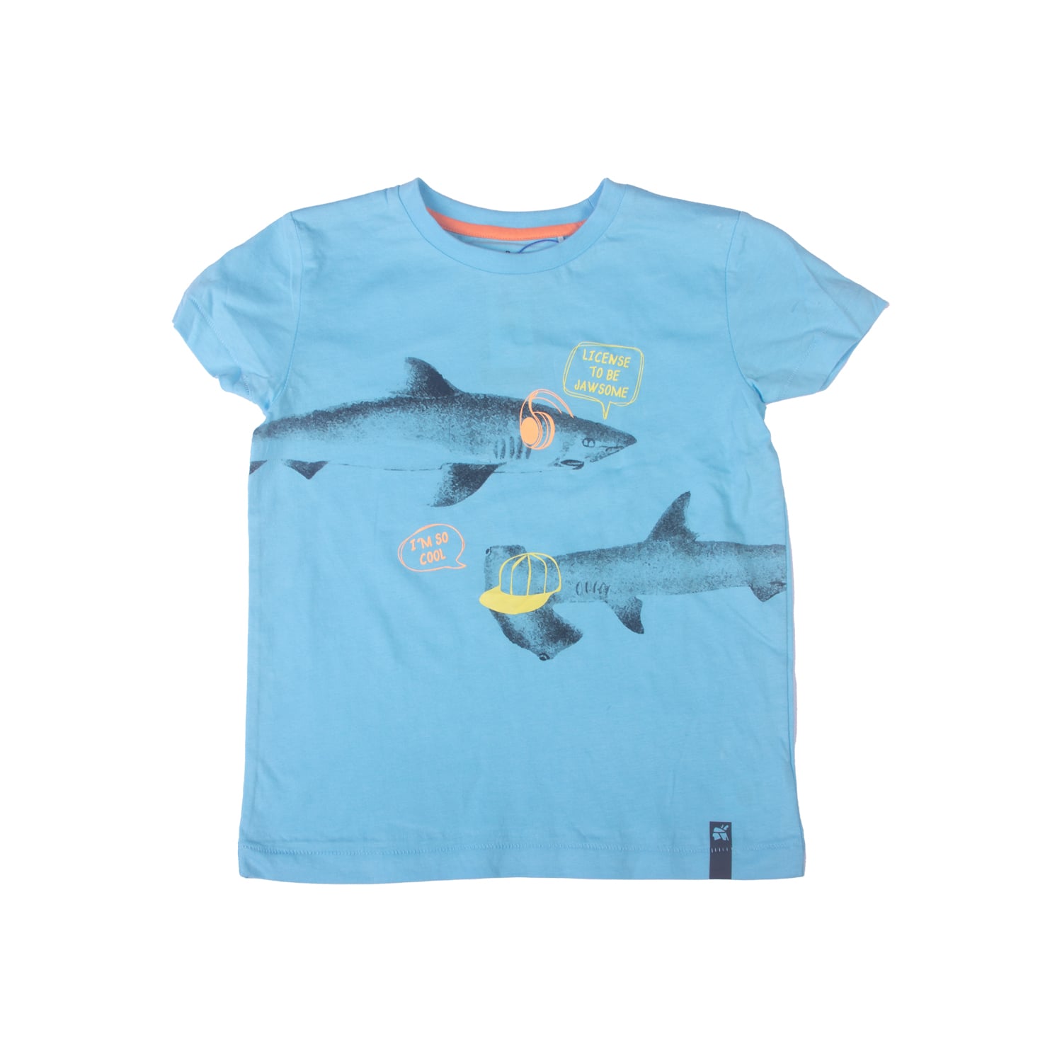 POLERA NIÑO PILLÍN PVW655CAL TURQUESA - 1