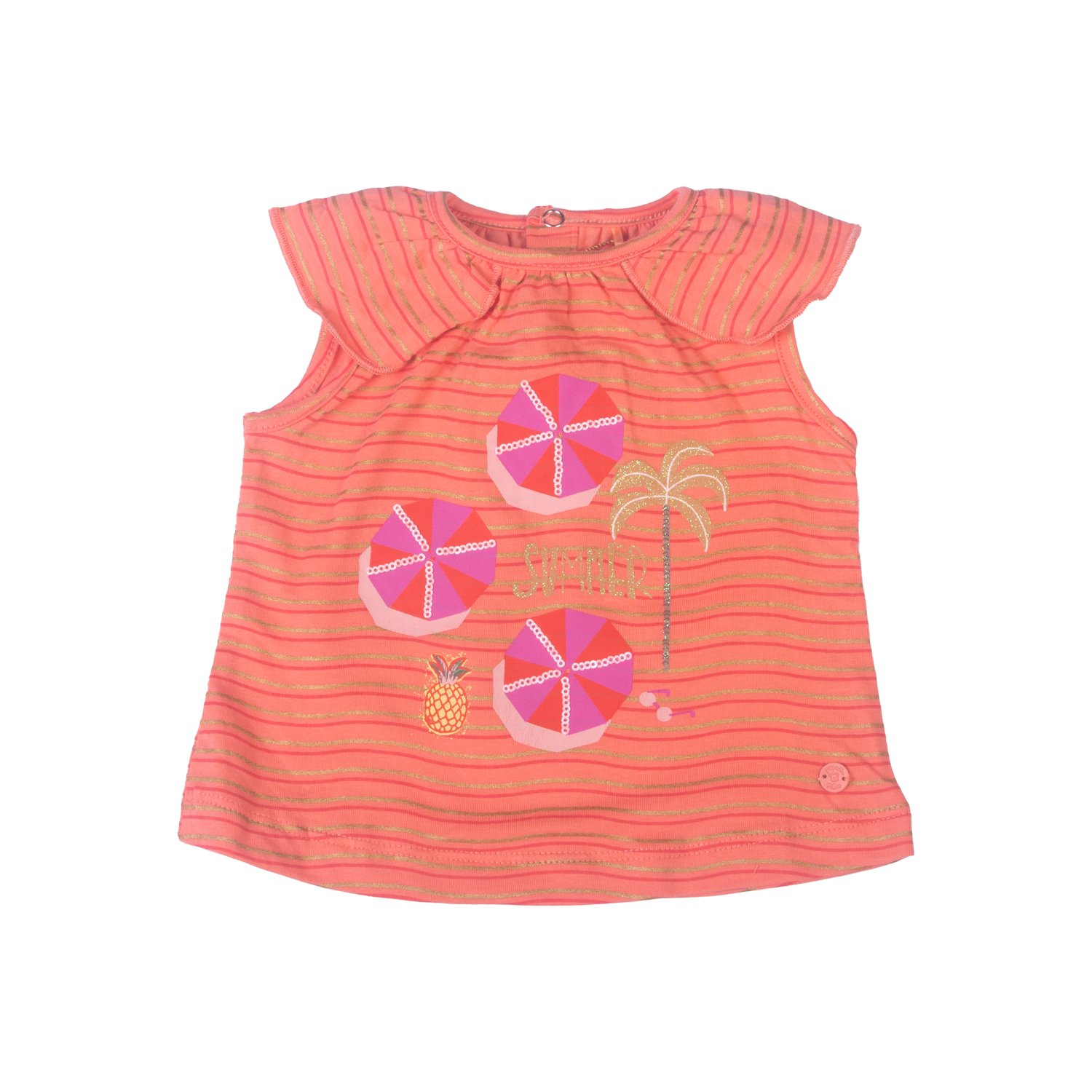 POLERA NIÑA PILLÍN PVW639DAM BEBE NARANJA - 1