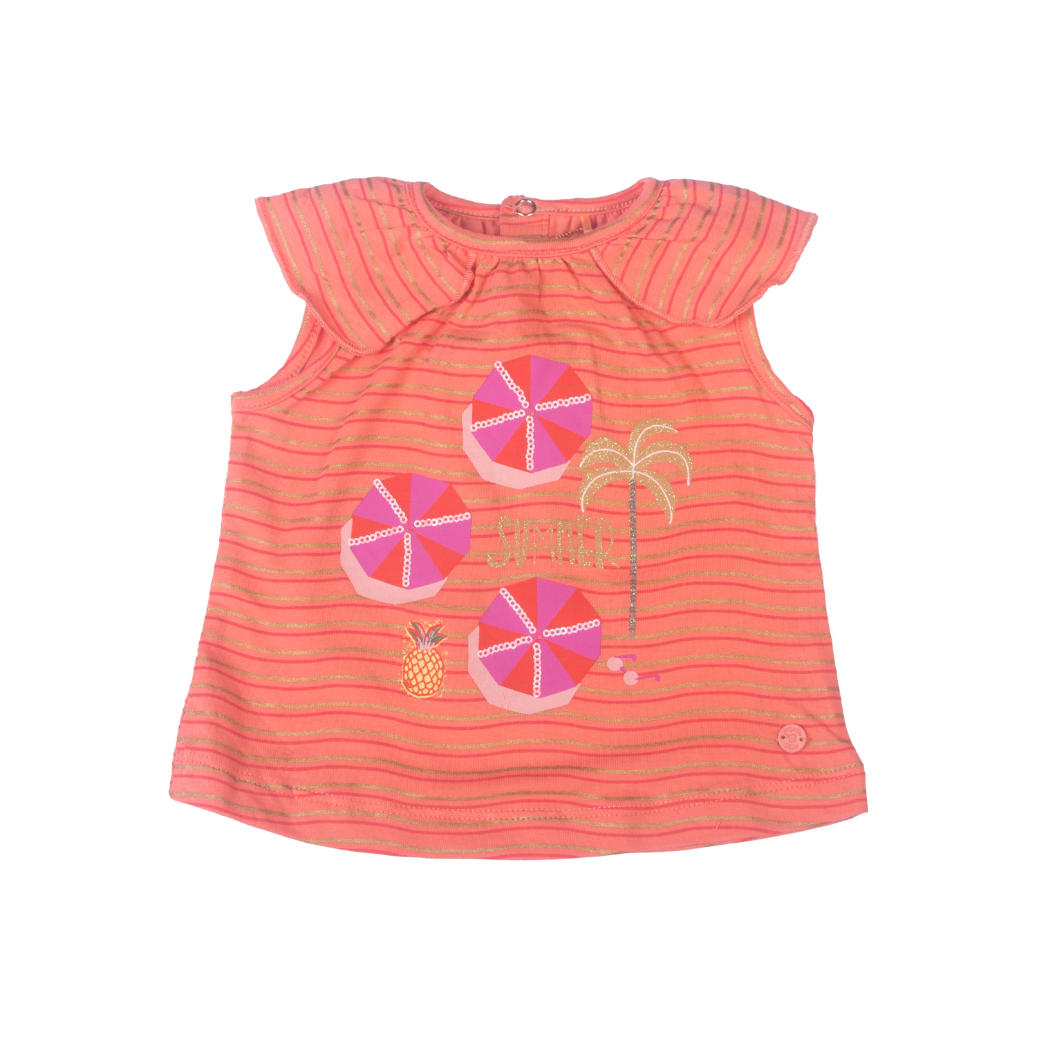 POLERA NIÑA PILLÍN PVW639DAM BEBE NARANJA - 1