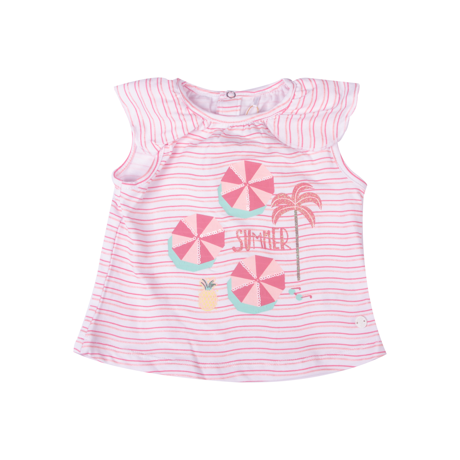 POLERA NIÑA PILLÍN PVW639BCO BEBE BLANCO - 1