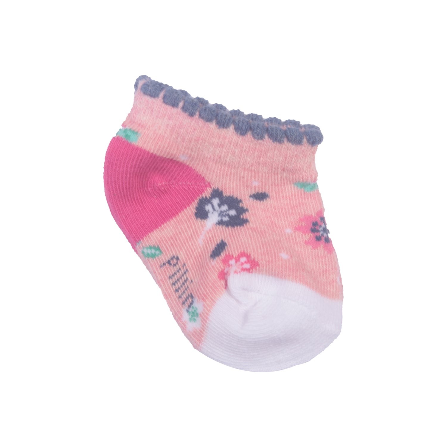 SET 3 PZAS CALCETÍN BEBE NIÑA MULTICOLOR PILLÍN - 3