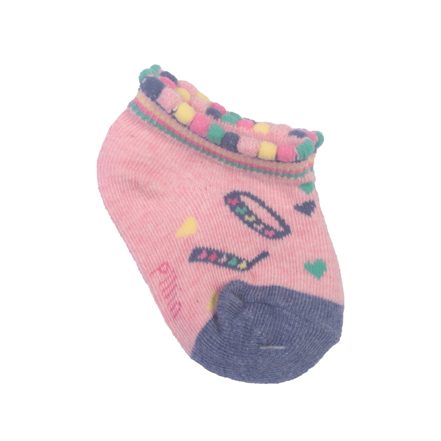 SET 3 PZAS CALCETÍN BEBE NIÑA MULTICOLOR PILLÍN - 4