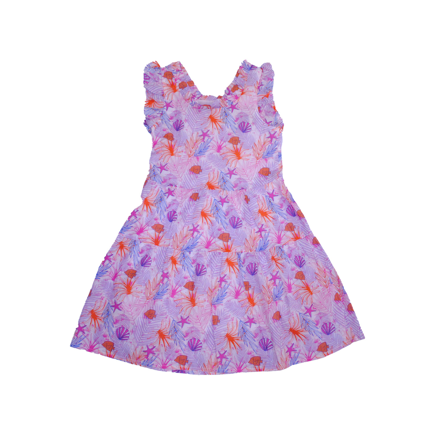 VESTIDO ALGODON NIÑA PILLIN ROSADO PVW821ROS - 4
