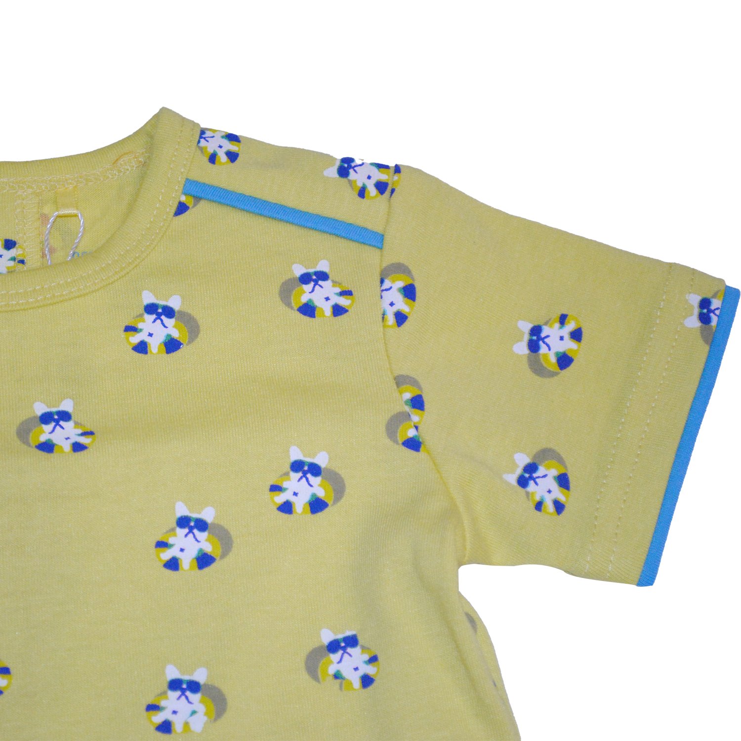 POLERA MANGA CORTA NIÑO PILLÍN PVW644AMA BEBE AMARILLO - 2