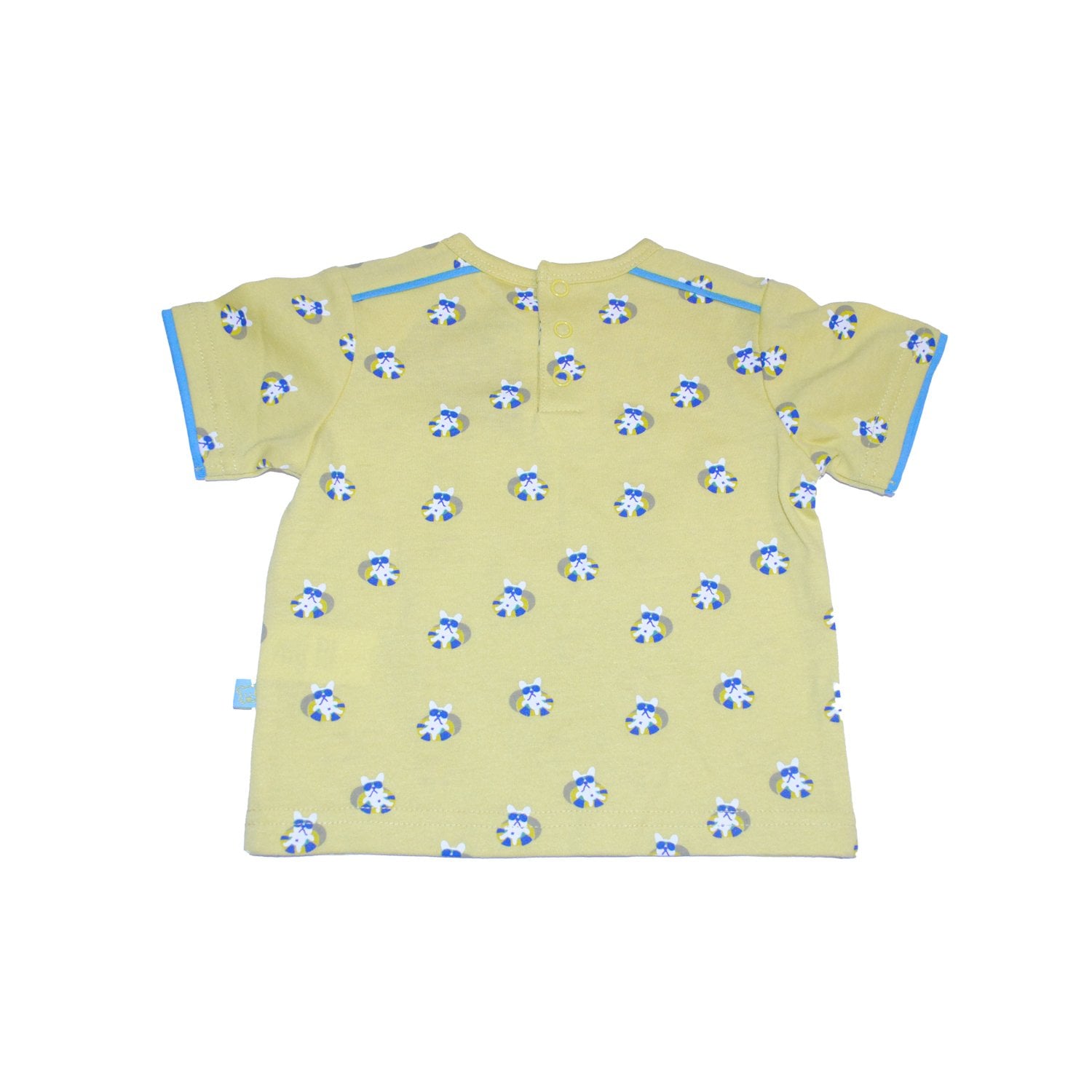 POLERA MANGA CORTA NIÑO PILLÍN PVW644AMA BEBE AMARILLO - 4