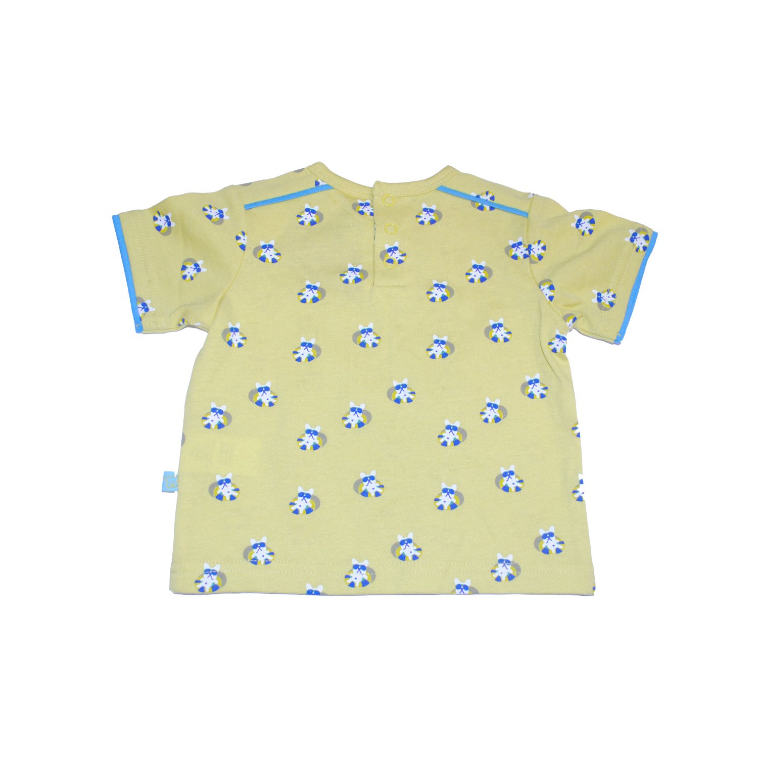 POLERA MANGA CORTA NIÑO PILLÍN PVW644AMA BEBE AMARILLO - 4