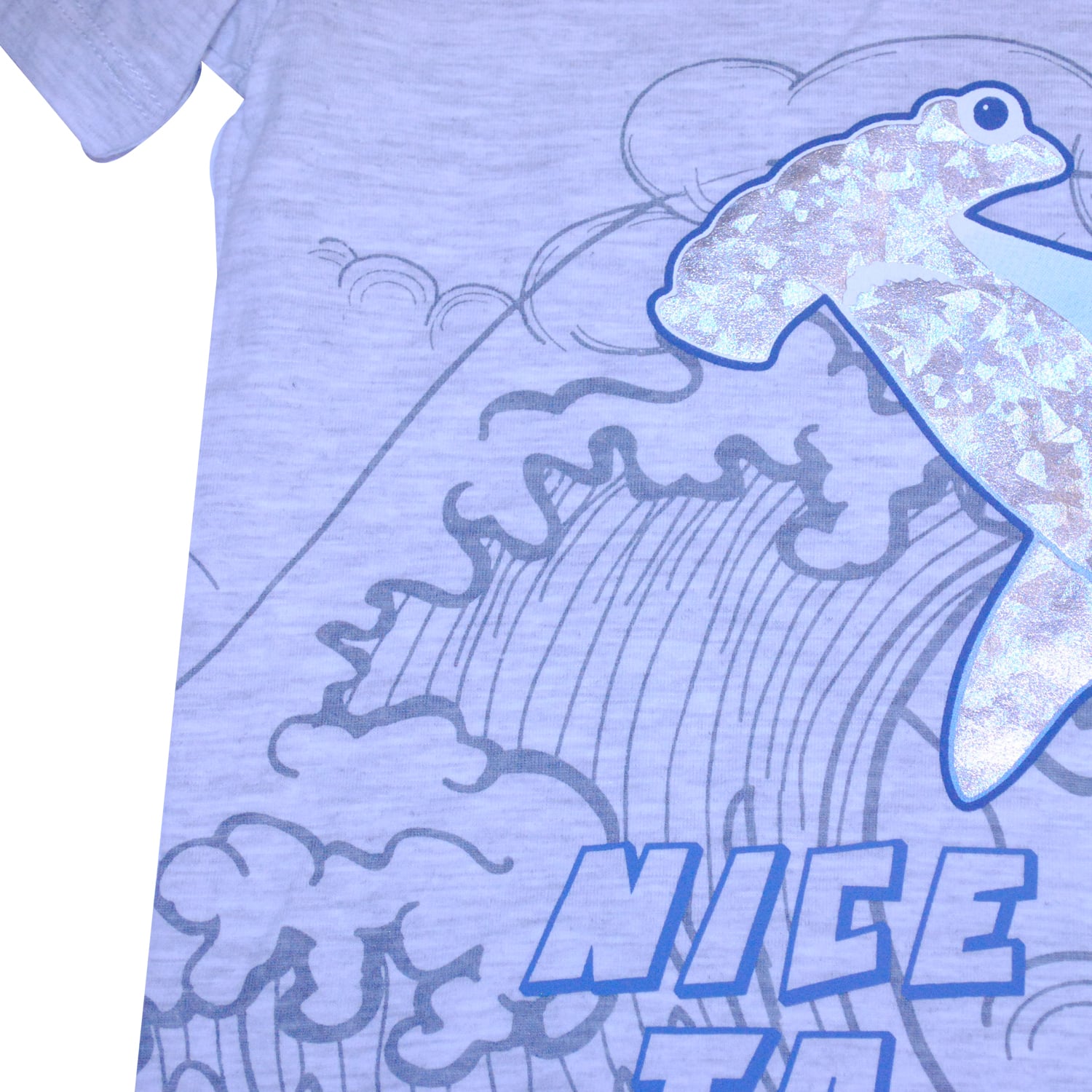 POLERA MANGA CORTA NIÑO PILLÍN PVW653GRI GRIS - 3
