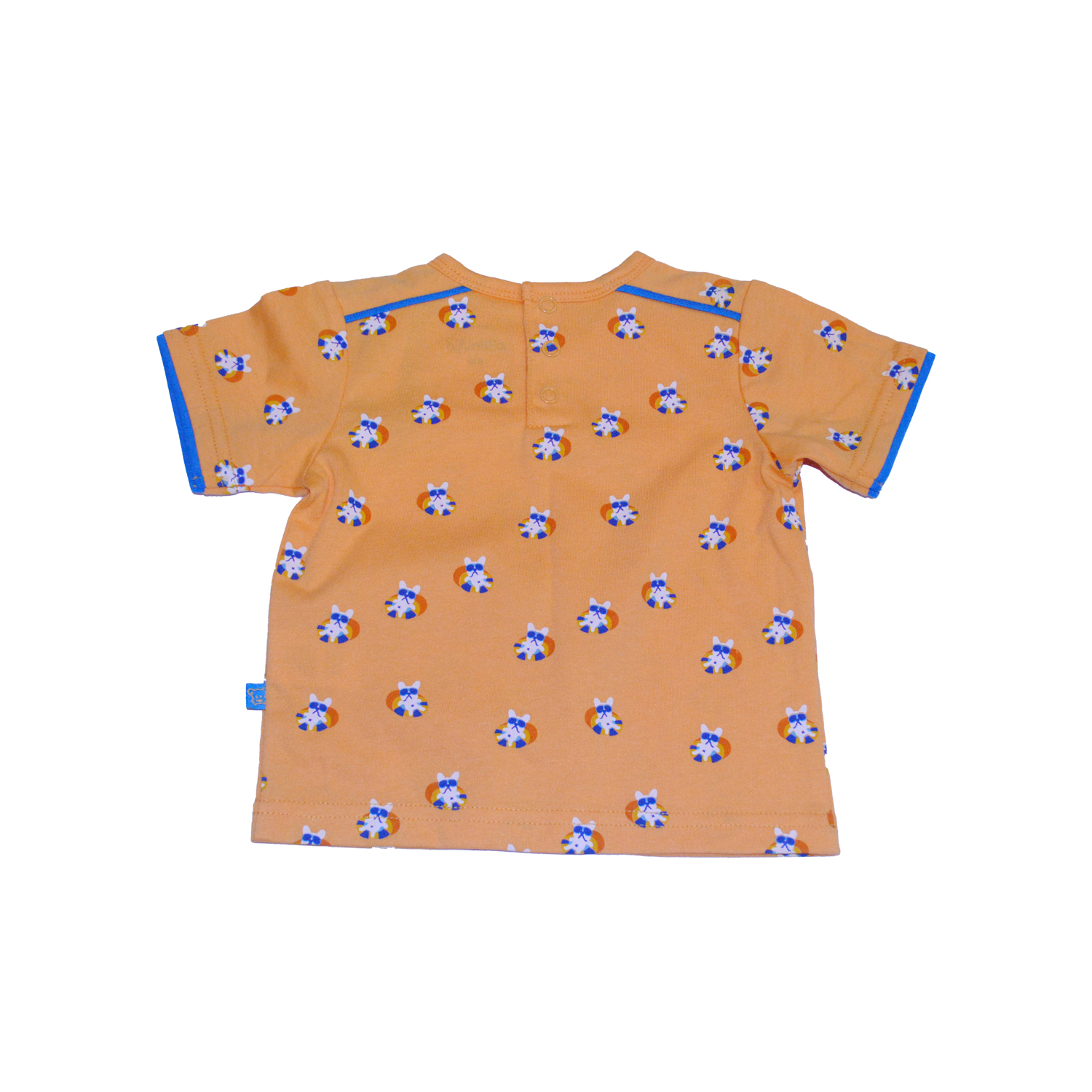 POLERA MANGA CORTA NIÑO PILLÍN PVW644NAR BEBE NARANJA - 4