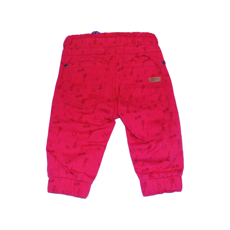 PANTALÓN NIÑO PILLÍN ROJO BEBÉ PVW801ROJ - 2
