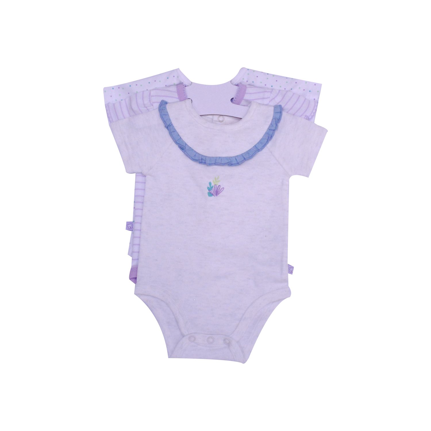 SET BODY NIÑA PILLIN BLANCO PVW206SUR 3 PZAS - 1