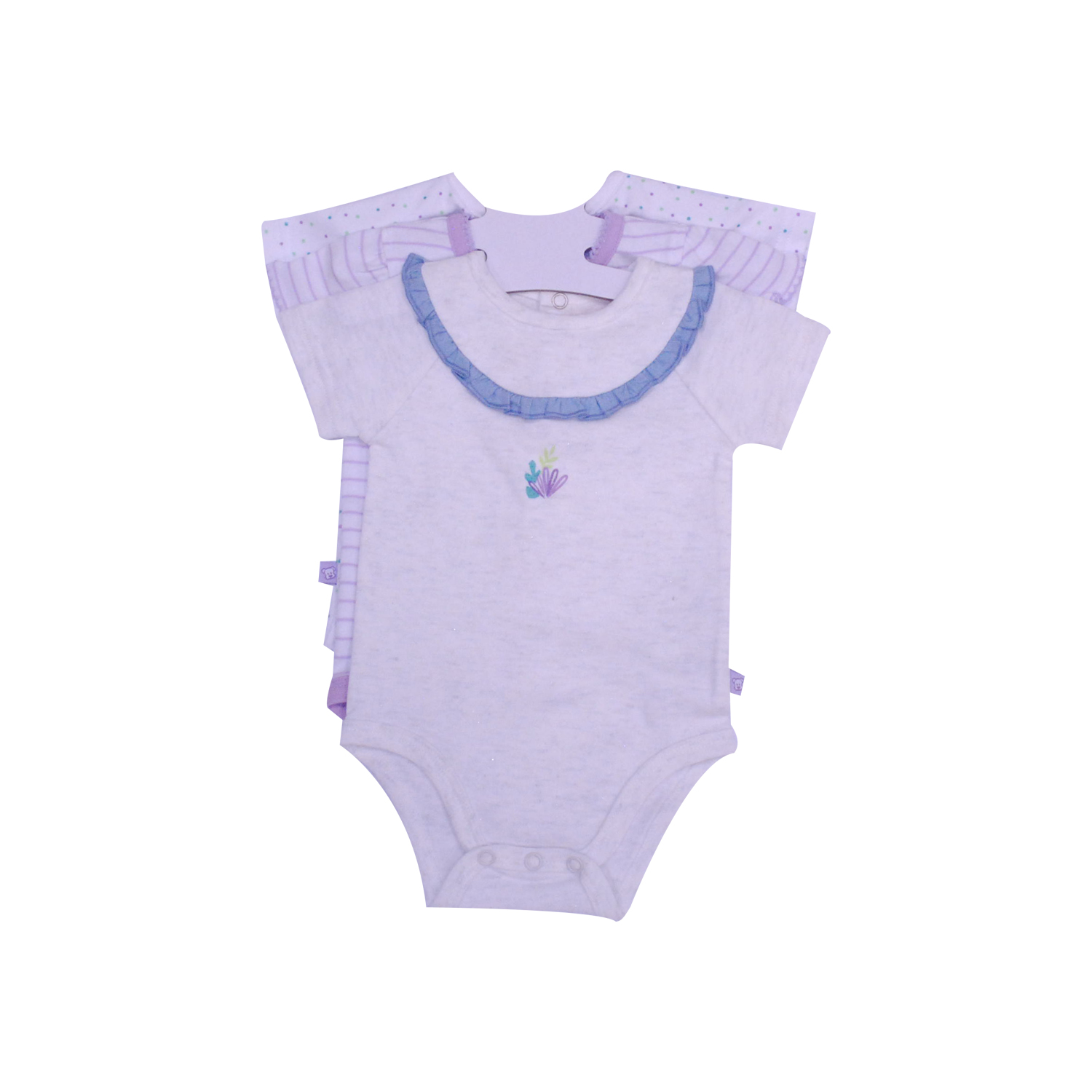 SET BODY NIÑA PILLIN BLANCO PVW206SUR 3 PZAS - 1