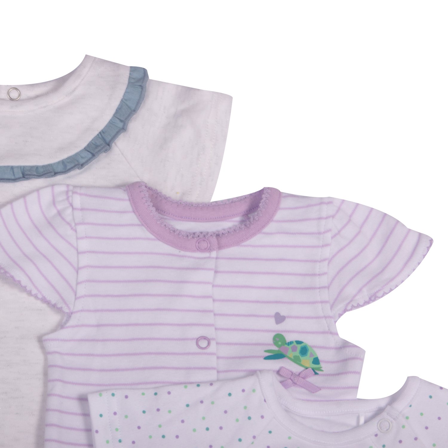 SET BODY NIÑA PILLIN BLANCO PVW206SUR 3 PZAS - 4