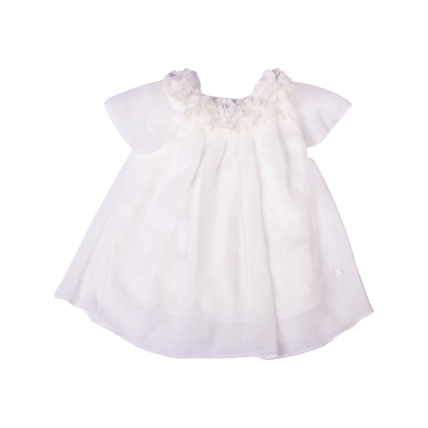 VESTIDO BEBE NIÑA BLANCO PILLIN - 1