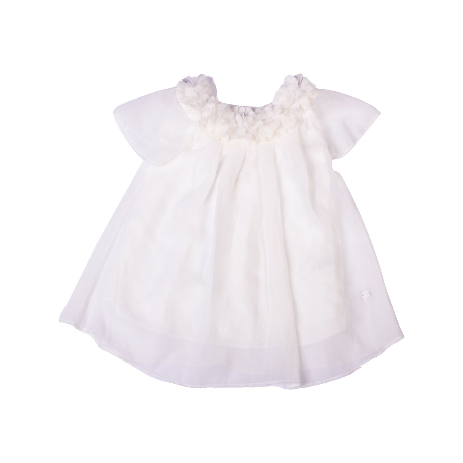 VESTIDO BEBE NIÑA BLANCO PILLIN - 1