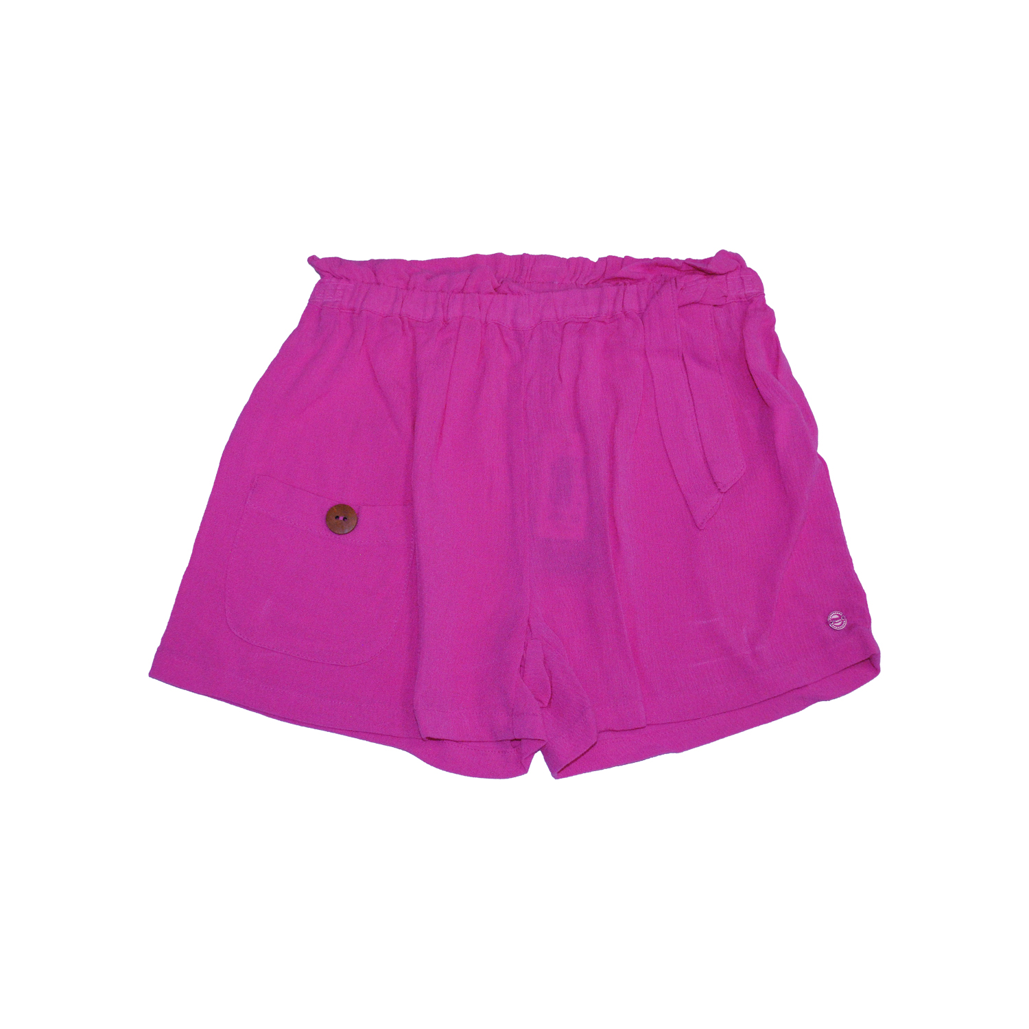 SHORT ALGODÓN NIÑA PILLÍN FUCSIA PVW807FUC - 1