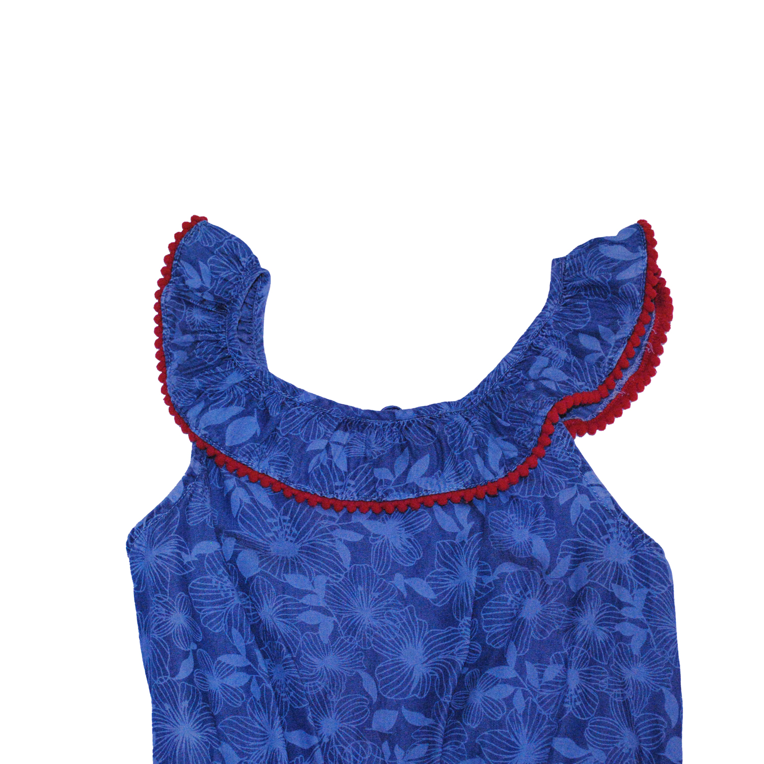 VESTIDO ALGODON NIÑA PILLIN DENIM PVW740DEN - 2
