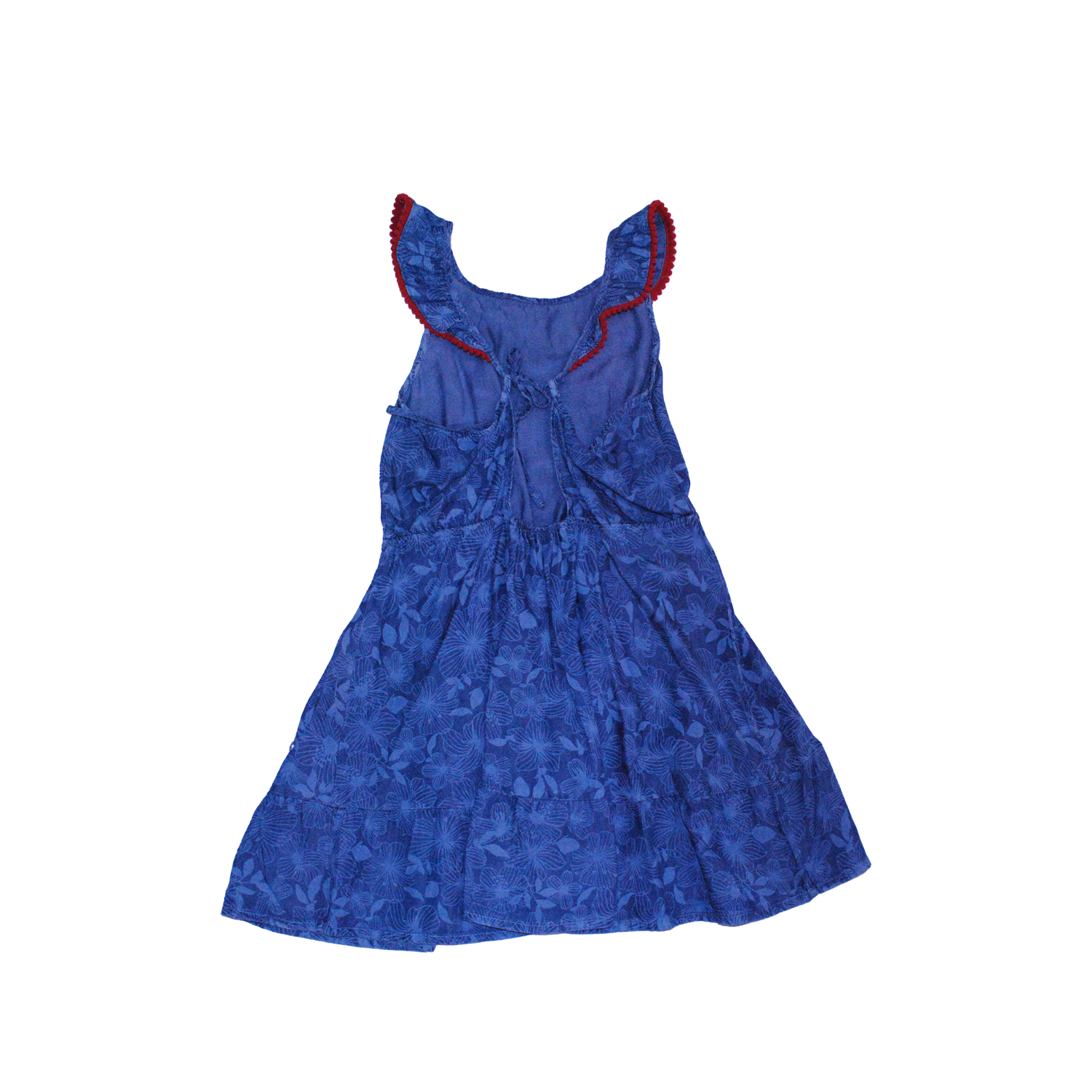 VESTIDO ALGODON NIÑA PILLIN DENIM PVW740DEN - 4