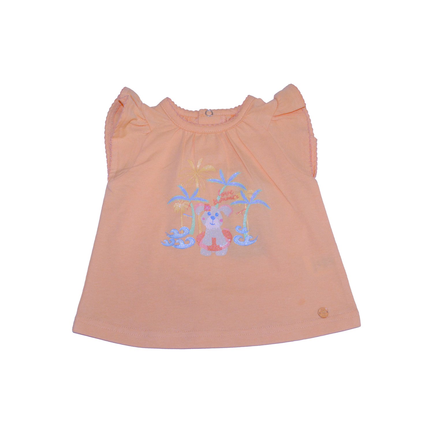 POLERA BEBE NIÑA NARANJA PILLIN - 1