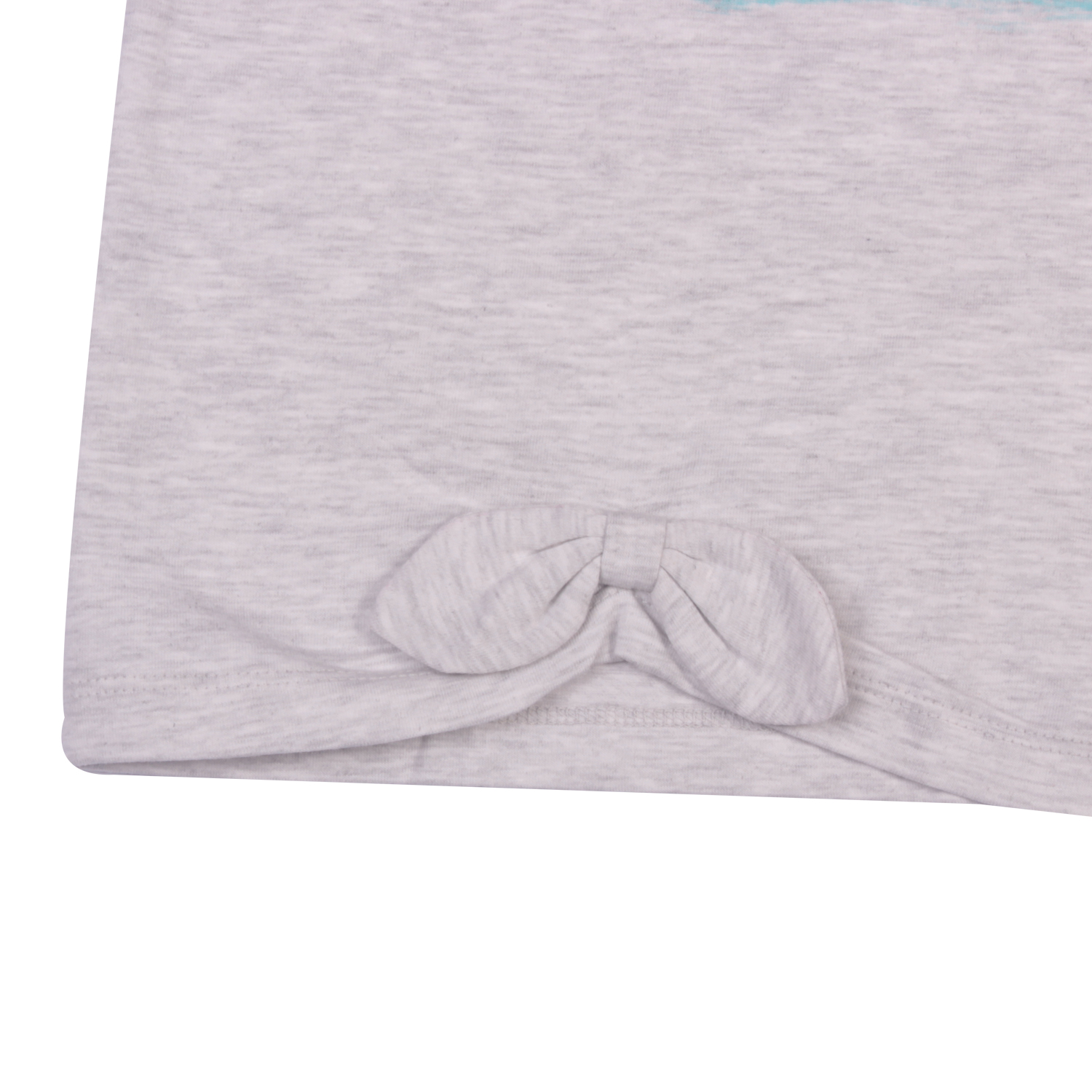 POLERA MANGA CORTA NIÑA PILLÍN PVW630MLG GRIS CLARO - 3